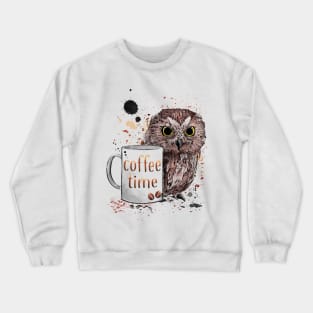 Coffee Time Crewneck Sweatshirt